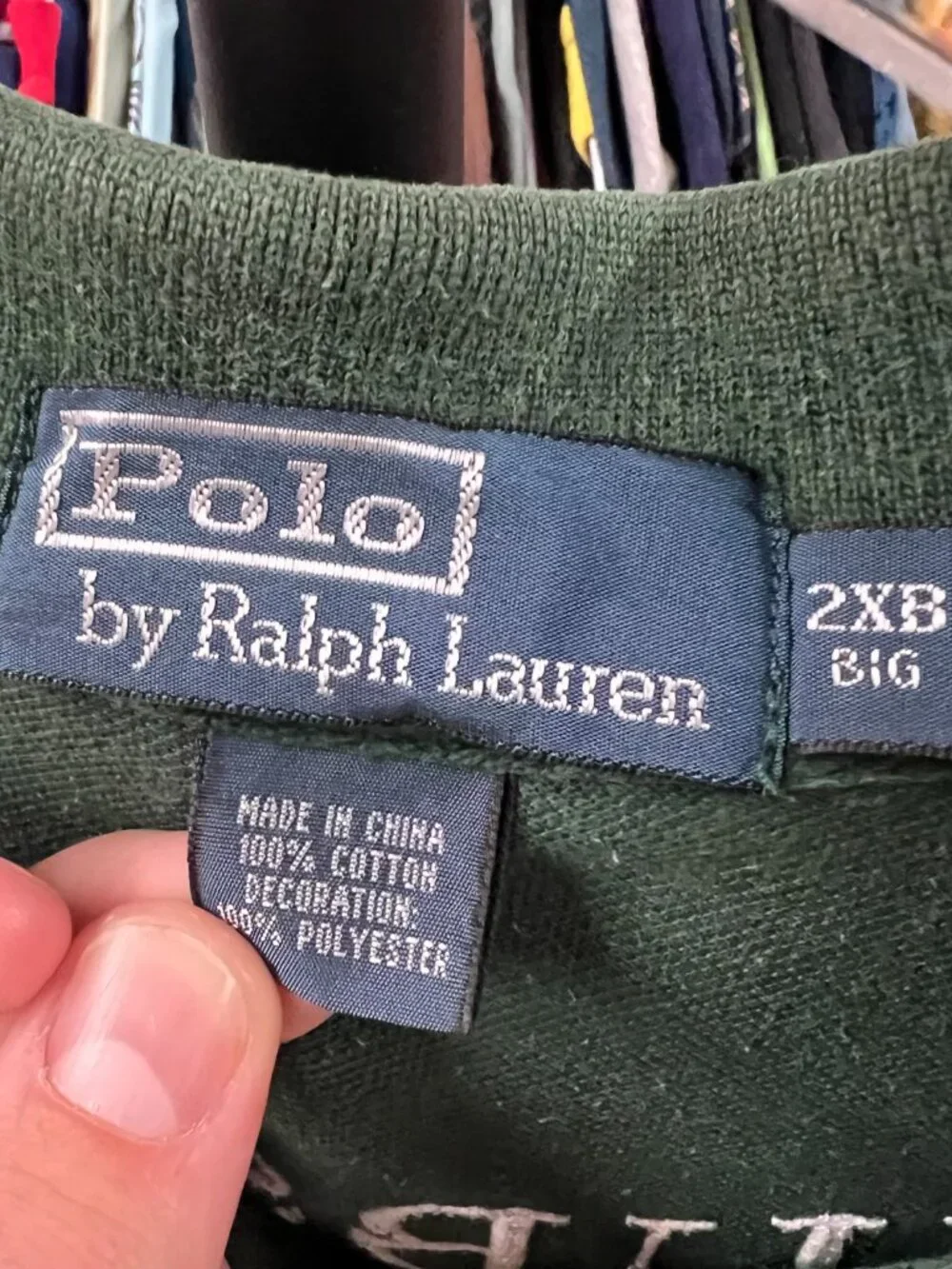 Polo Ralph Lauren 2XLB London Great Britain Big Pony Chief Polo Shirt #2 Barbie